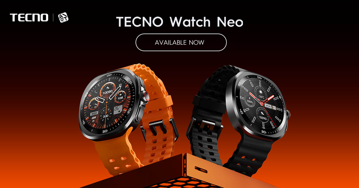 বাজারে এলো এআই ফিচার ও এমোলেড ডিসপ্লেসহ নতুন টেকনো ওয়াচ নিও